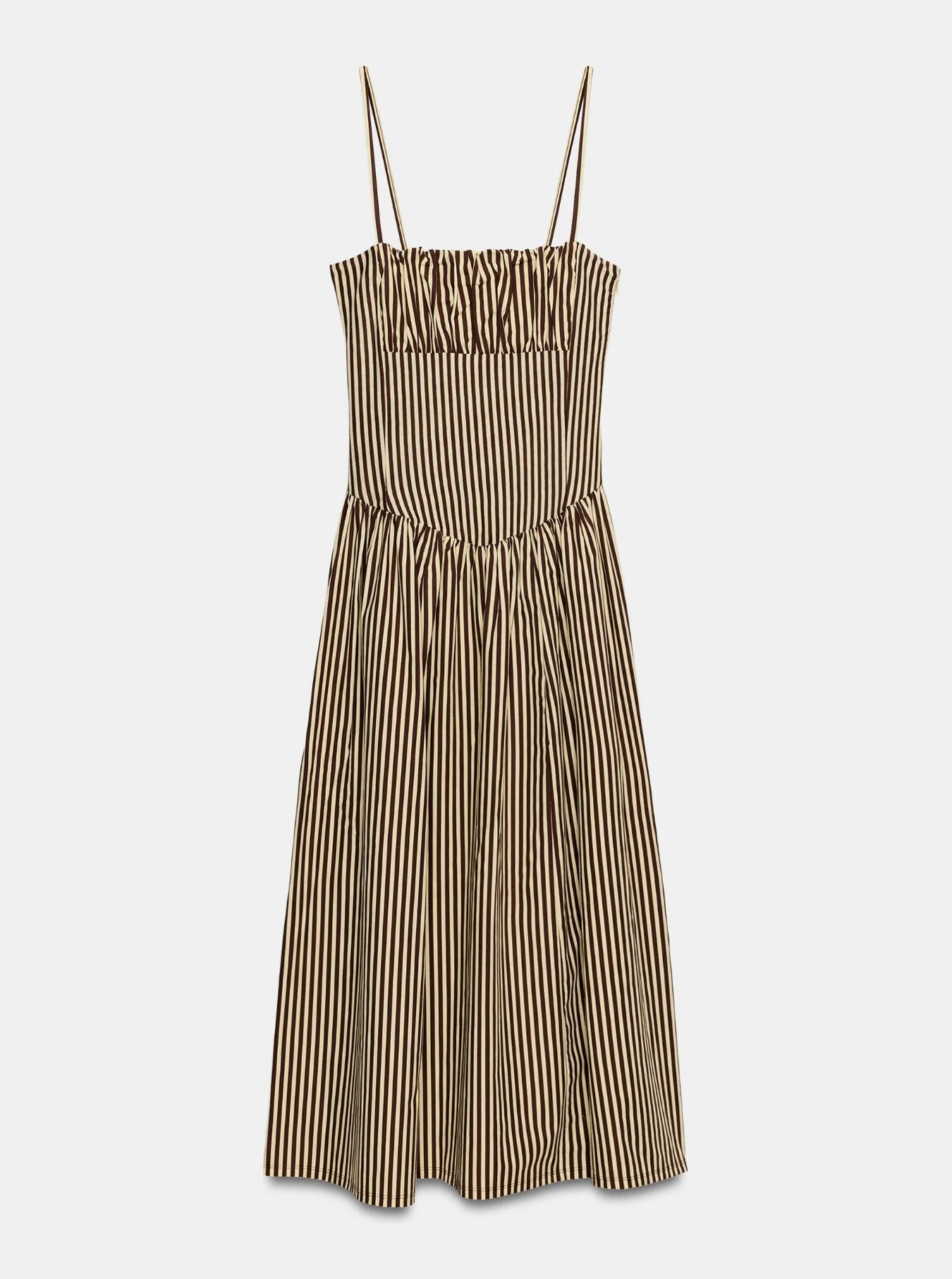 Mocha Lines Dress